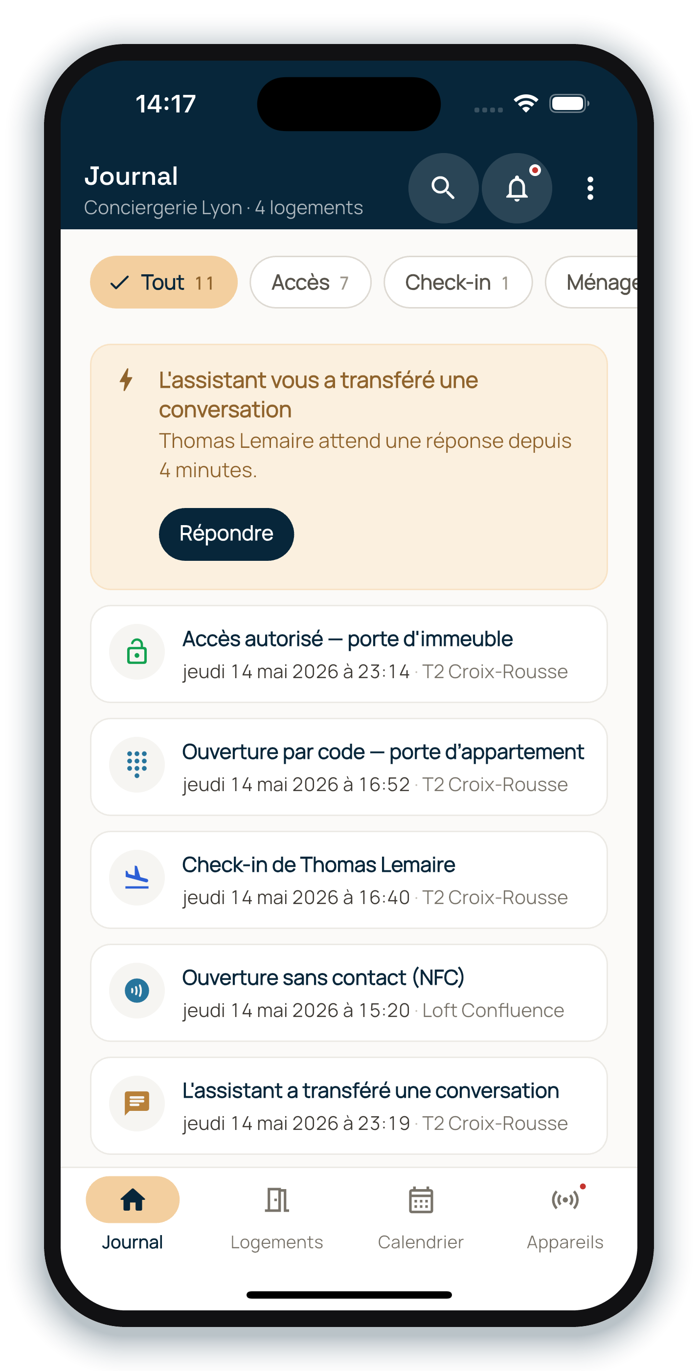 Vous voyez tout, en temps réel