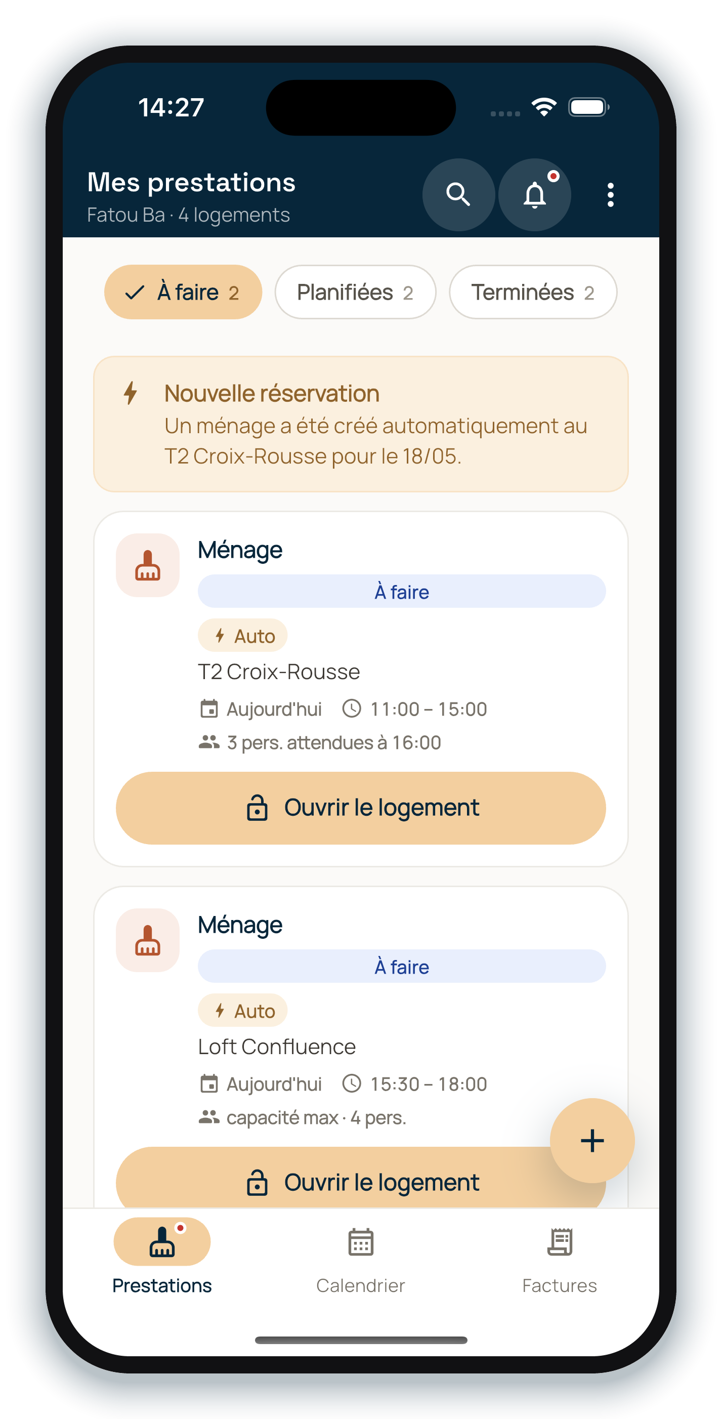 Vos prestataires coordonnés sans un appel