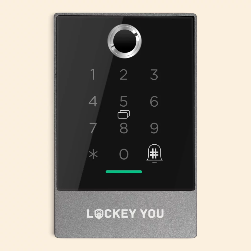 Lecteur d'accès Smart Lockey Access avec clavier à code et lecteur de badge
